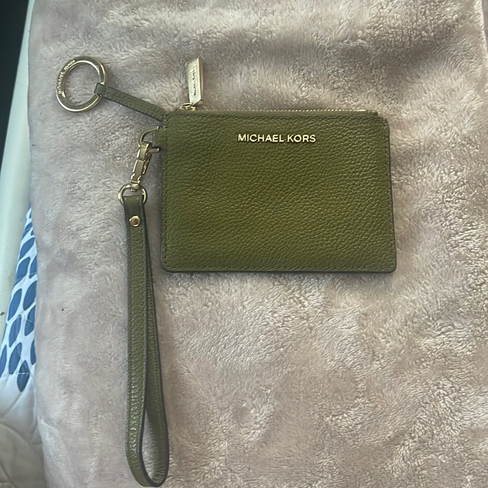 Michael Kors card holder (green)